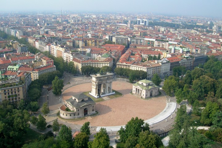 vista di milano