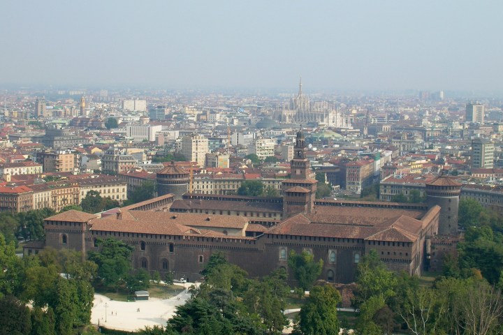 vista di milano